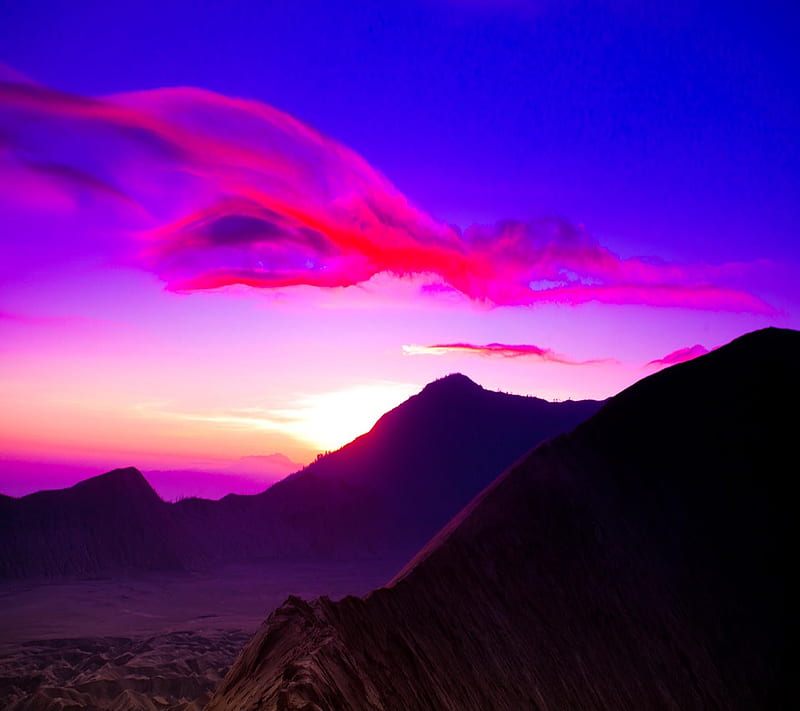 Super Mount Sunrise, look, nice, HD wallpaper