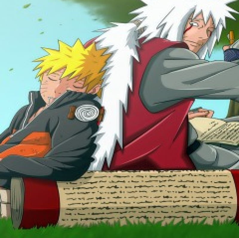 Plaid Naruto Jiraya et Naruto - Manga Dojo