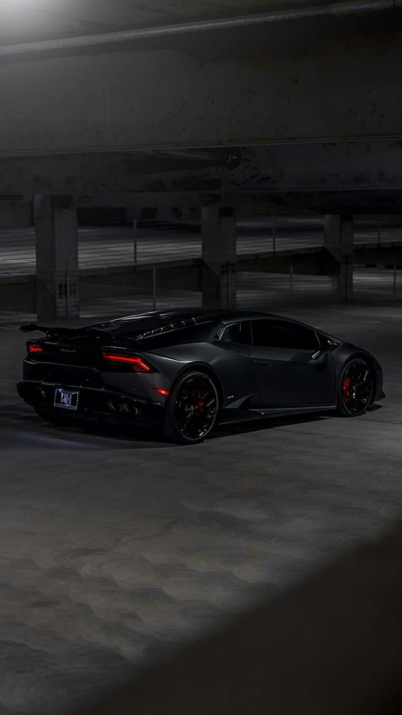 Huracan, black, lambo, lamborghini, supercar, HD phone wallpaper | Peakpx