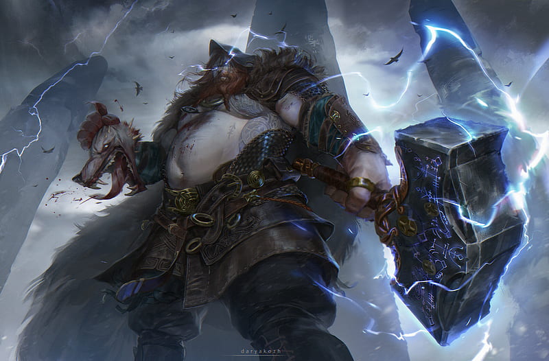 Thor - God of War Wallpaper (44775997) - Fanpop