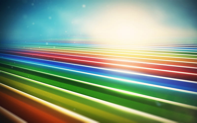 colorful render abstract line-Design, HD wallpaper