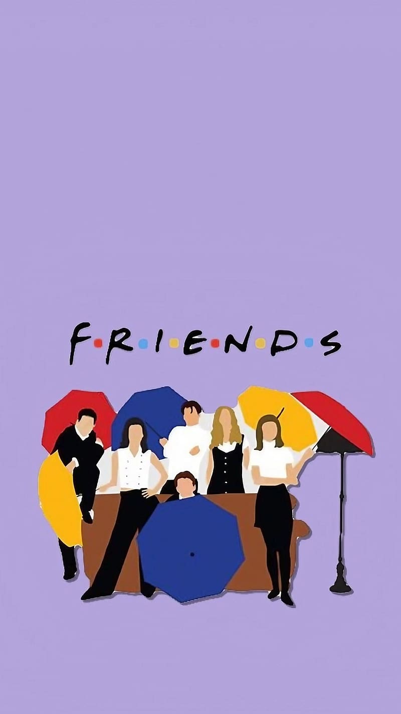 Friends , Animated, tv series, HD phone wallpaper