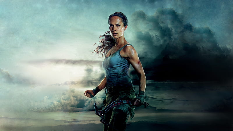 Tomb Raider Movie , tomb-raider-movie, tomb-raider, 2018-movies, alicia-vikander, lara-croft, HD wallpaper