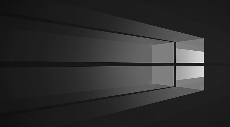 Windows 10 Smoke Edition Ultra, Windows, Windows 10, blackandwhite, windows10, dark, HD wallpaper