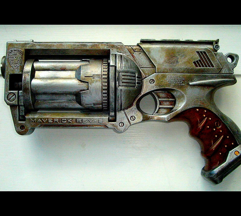 Maverick Rev - 6, artwork, cool, guns new, rendering, weapons, HD wallpaper
