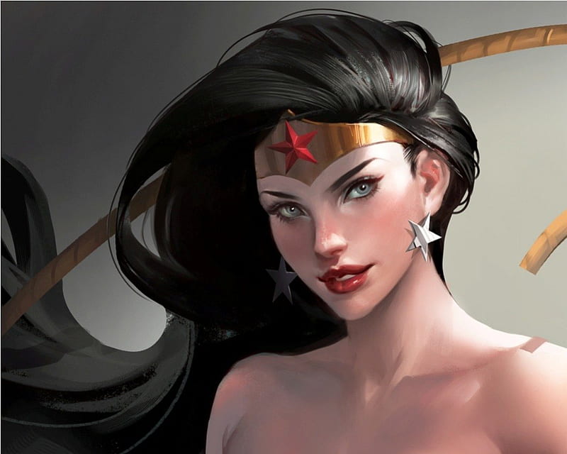 Anime depiction of wonder woman