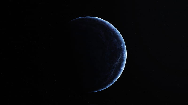 Earth A Blue Dot, earth, digital-universe, artist, artwork, digital-art, HD wallpaper