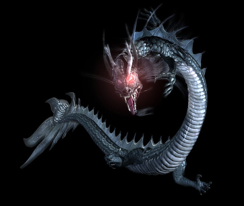 Dragon, 3d, 18, 2011, 10, HD wallpaper