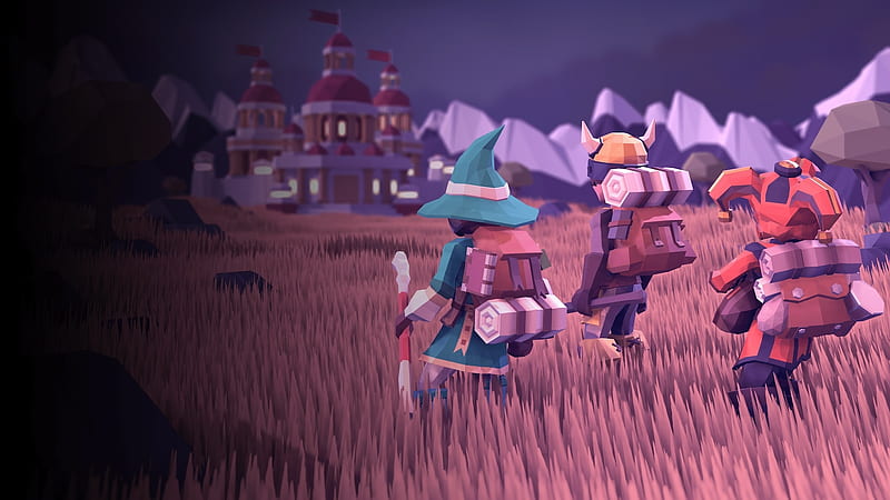 for the king, low poly, strategy games, magician, Games, HD wallpaper
