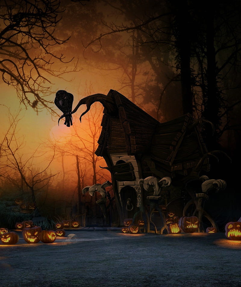 Halloween, pumpkin, scary, HD phone wallpaper | Peakpx