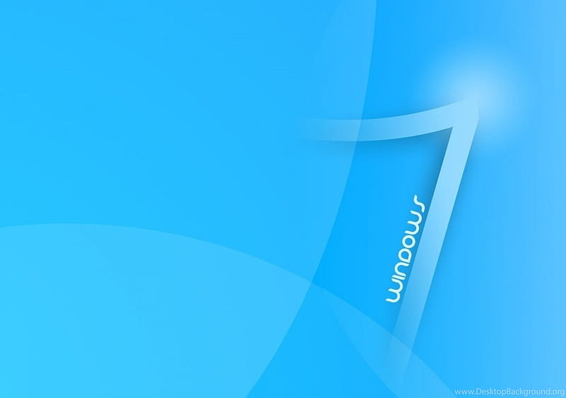 Windows 7 Blue PC And Mac Background, HD wallpaper