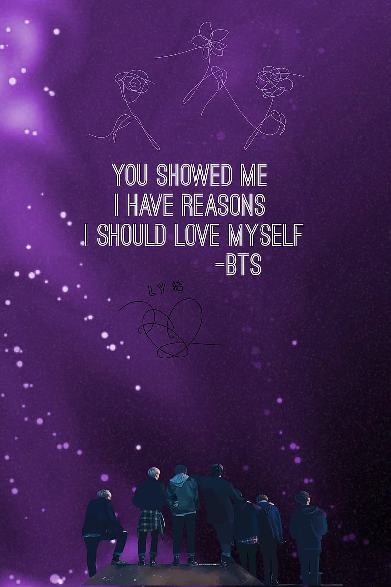 BTS - Love Yourself, love yourself, HD phone wallpaper | Peakpx