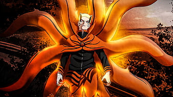 Naruto Uzumaki Baryon Mode 4K Phone iPhone Wallpaper #2380c