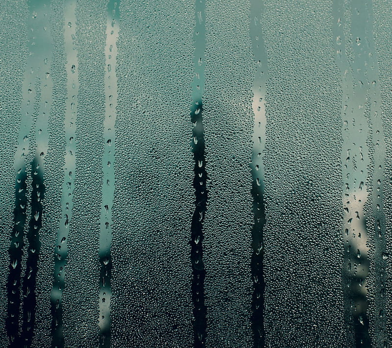 Water, drops, mirror, nice, HD wallpaper
