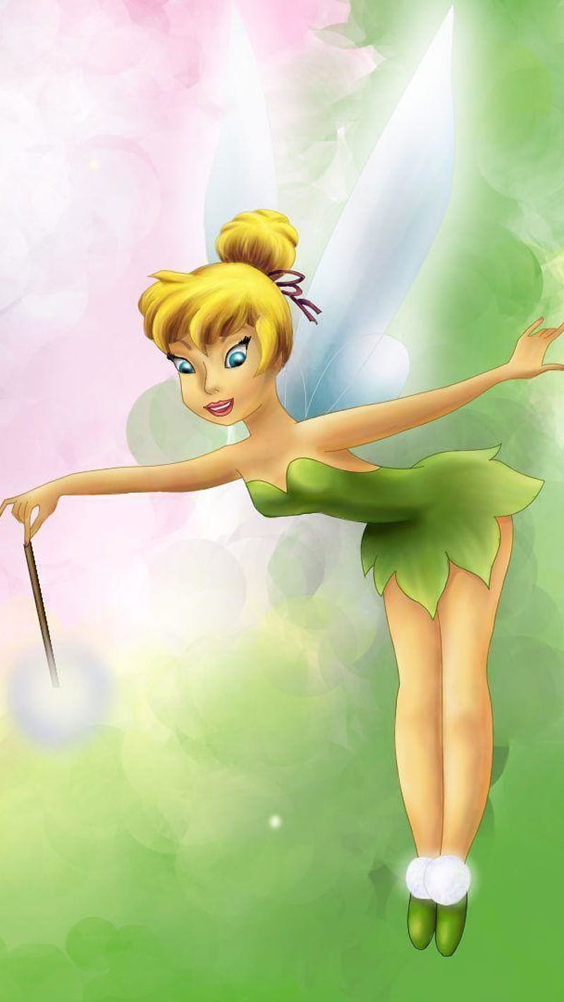 Beautiful Tinkerbell, cartoon, girl, animation, fairy, HD phone wallpaper |  Peakpx
