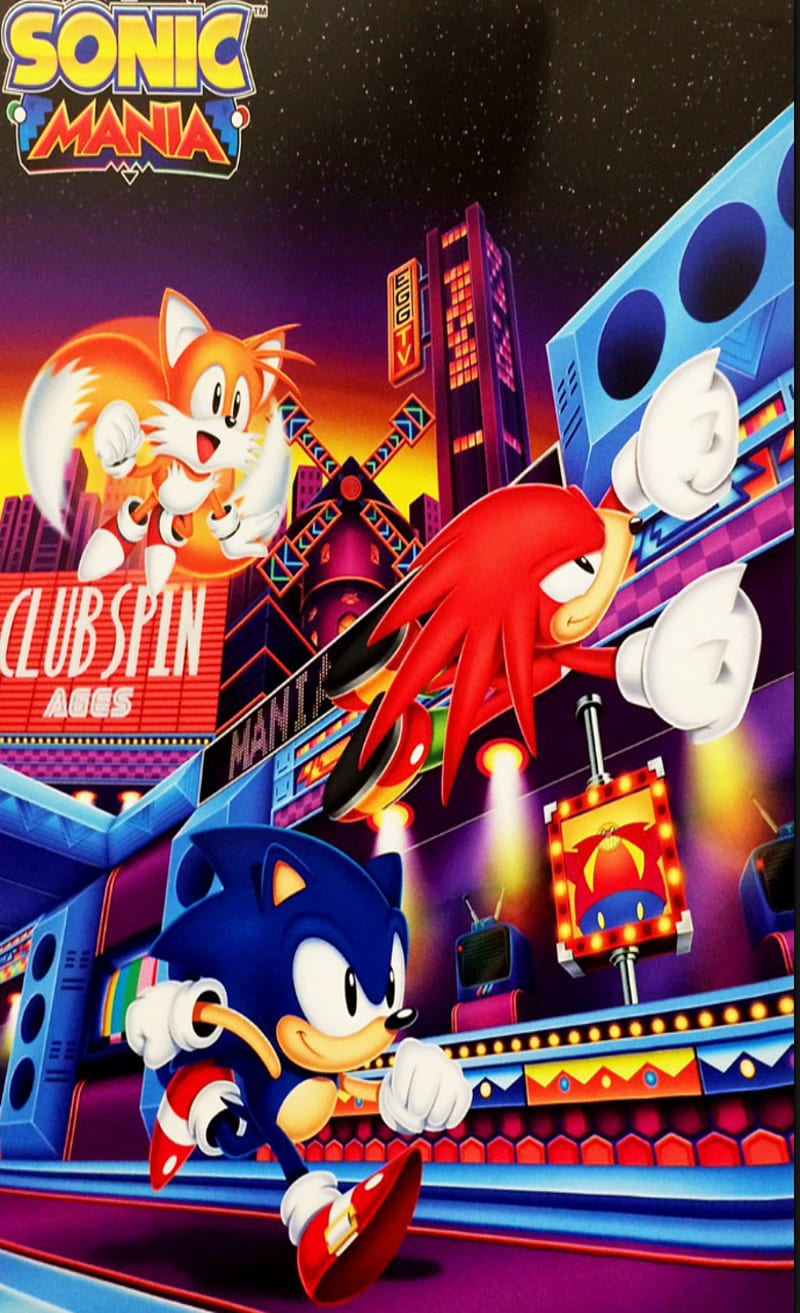 Sonic Mania Studio, studiopolis, HD phone wallpaper