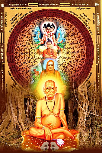 Shree Swami Samarth .6, organ, art, HD phone wallpaper