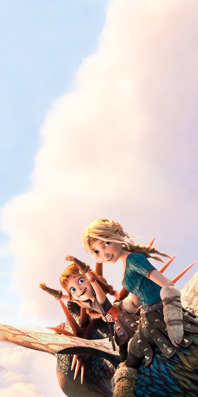 Dragon, astrid, como entrenar a tu dragon, hipo, how to train your dragon, HD phone wallpaper