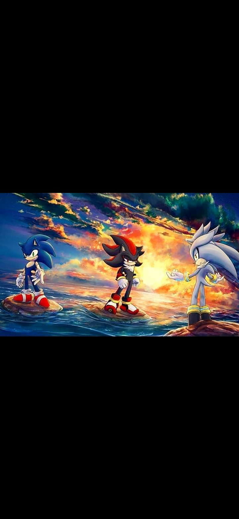 Sonic And Shadow Wallpaper by SSOutPhase on DeviantArt