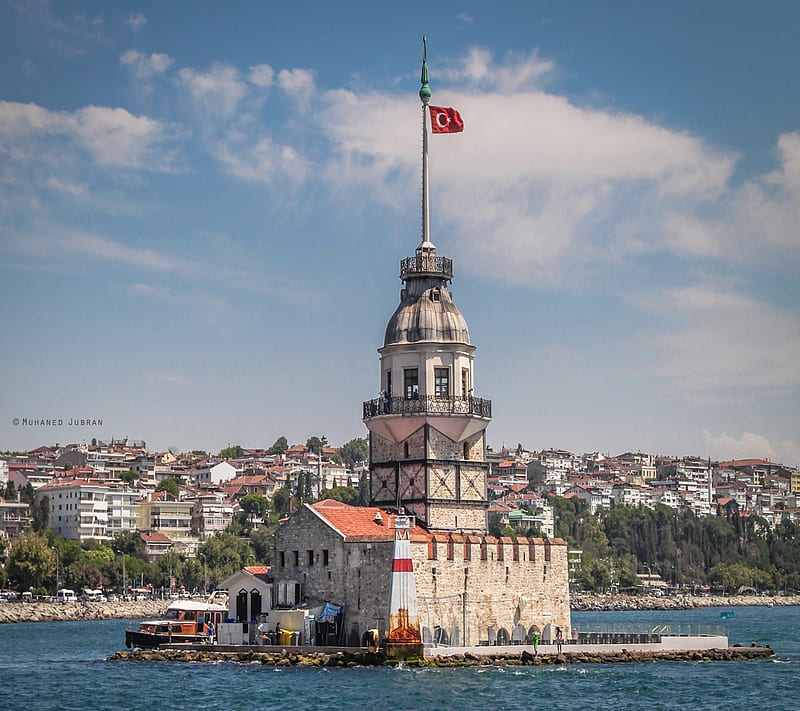 istanbul, kizkules, HD wallpaper