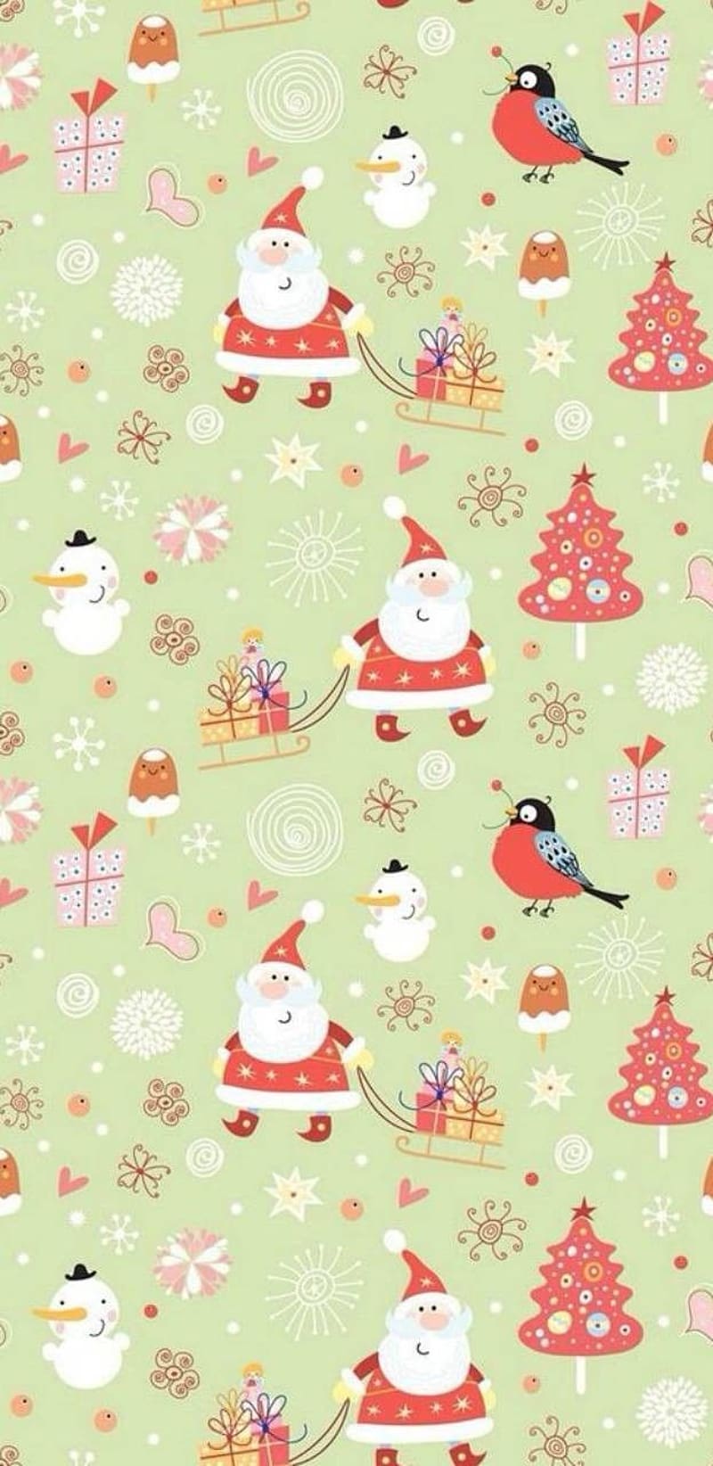 Cute Christmas iPhone, Preppy Christmas, HD phone wallpaper