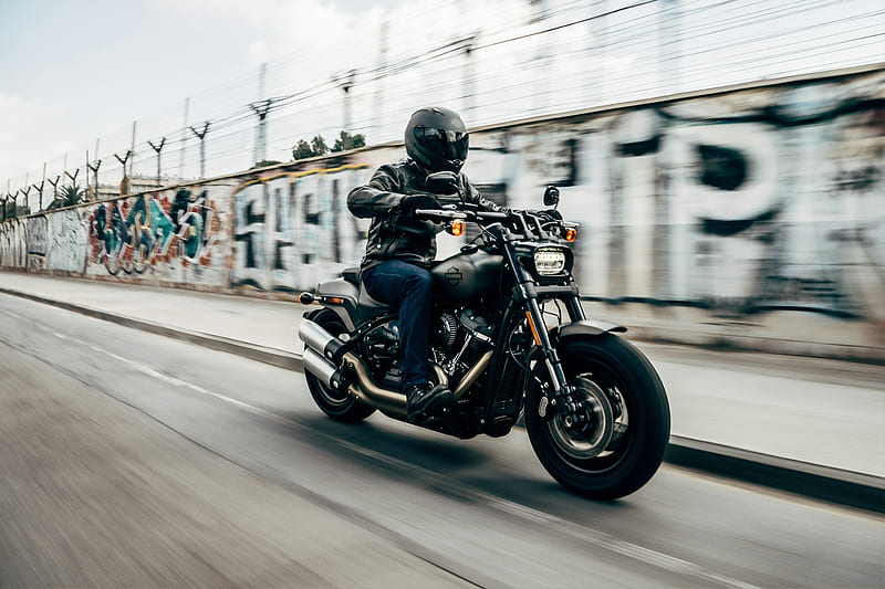 harley-davidson, motorcycle, bike, chopper, biker, speed, HD wallpaper
