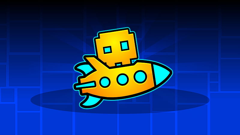 Video Game, Geometry Dash, HD wallpaper