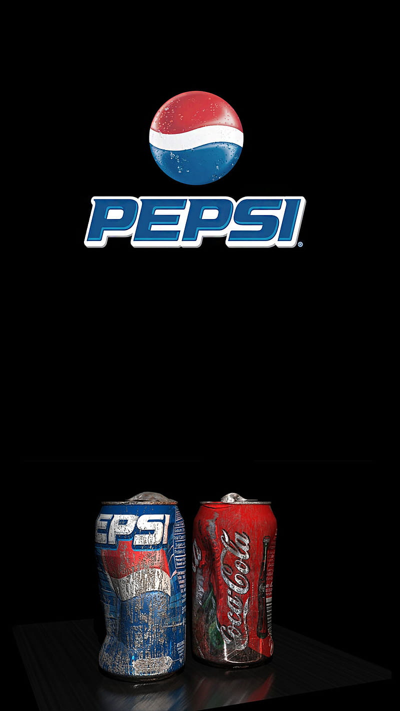 pepsi cola, logo, can, red, blue, soft, drink, HD phone wallpaper