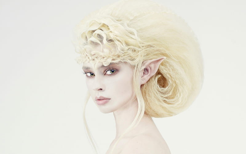 Elf princess, fantasy, girl, elf, blonde, beauty, woman, HD wallpaper ...