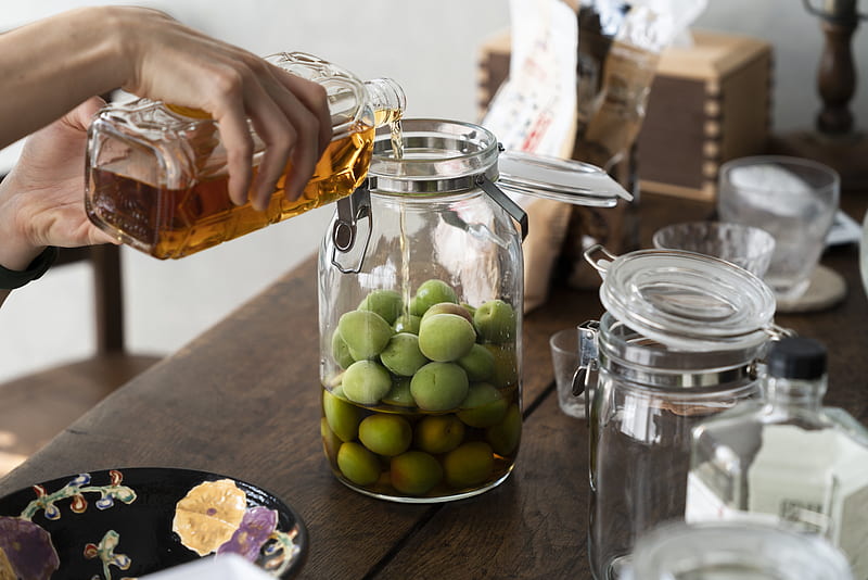 olives, oil, jar, cooking, HD wallpaper