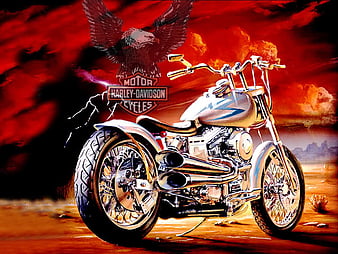 Harley Davidson. jpg, fun, joyride, fast, playtime, HD wallpaper | Peakpx