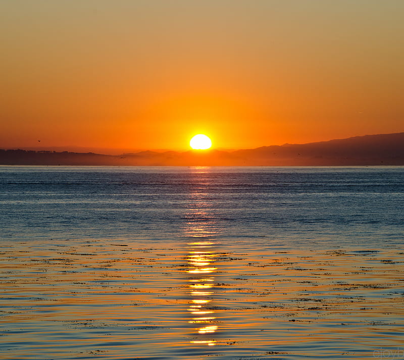 California Sunrise, landscape, HD wallpaper