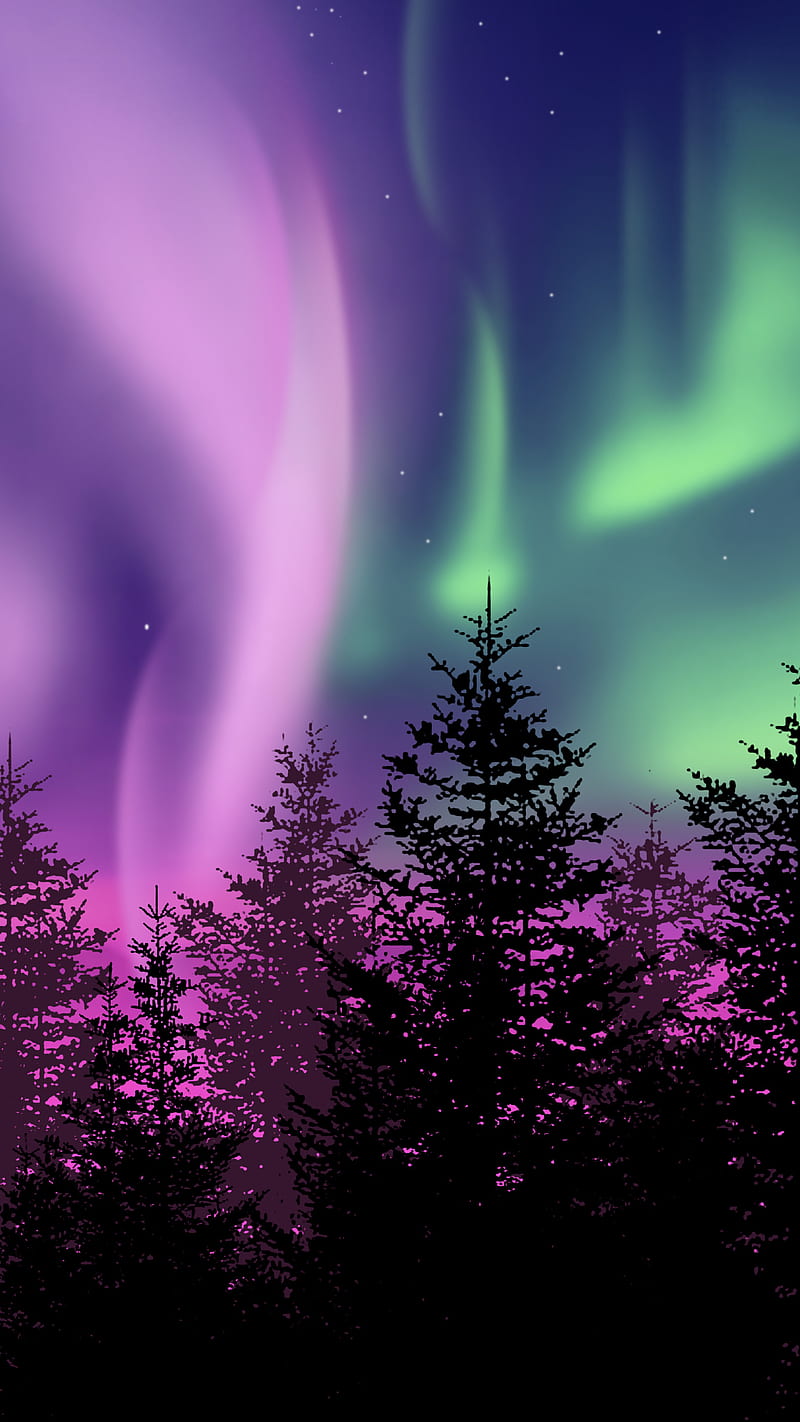 Northern Lights, Fenrir, HD phone wallpaper | Peakpx