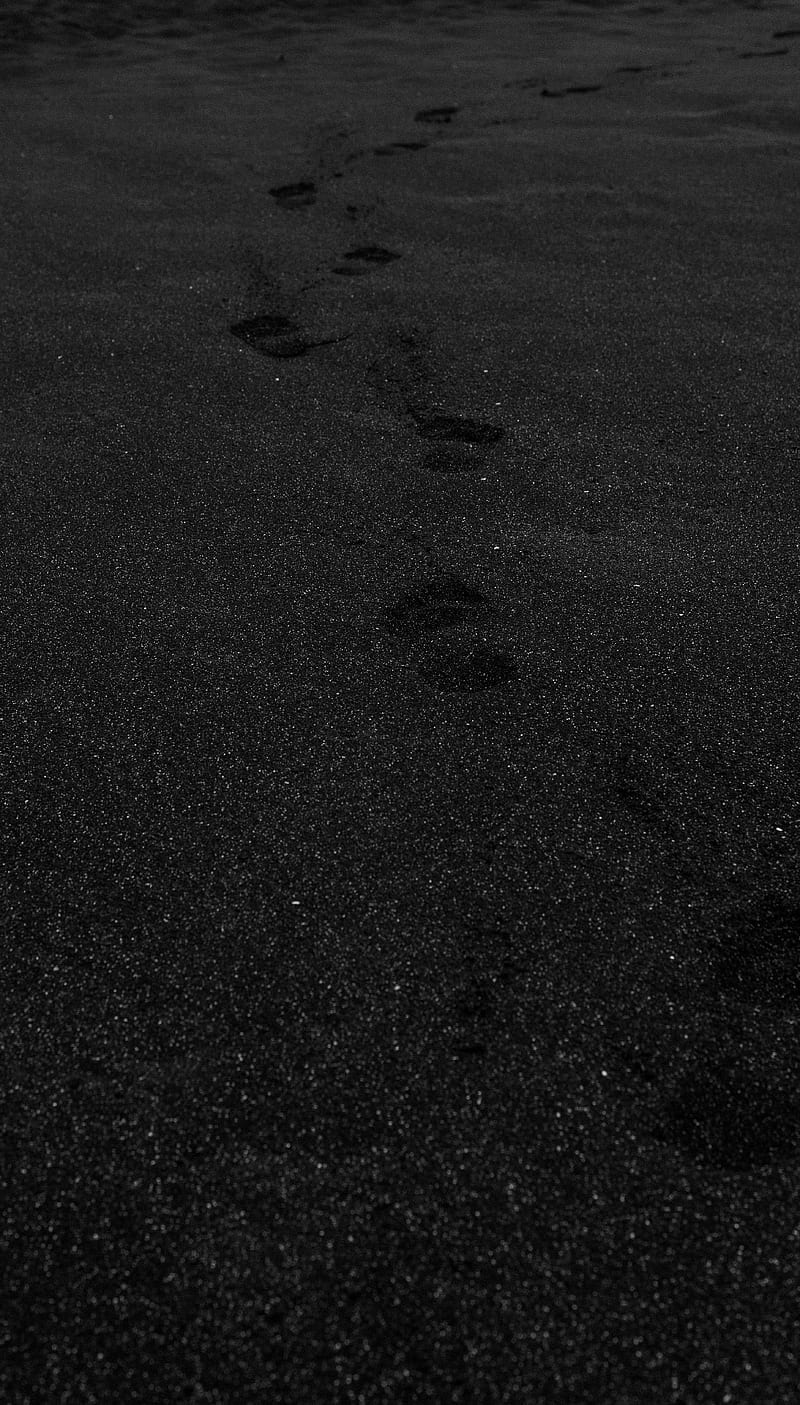 Black sand , black blur, blur, dark, HD phone wallpaper