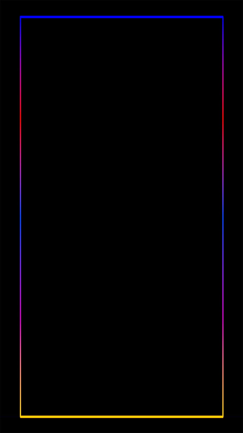 RGB Frame V10 W, colourful, light, neon, HD phone wallpaper