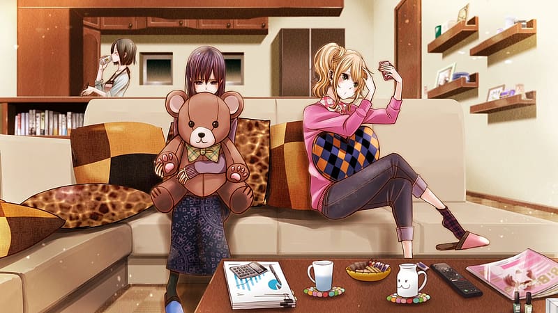 Anime, Citrus, Mei Aihara, Ume Aihara, Yuzu Aihara, HD wallpaper