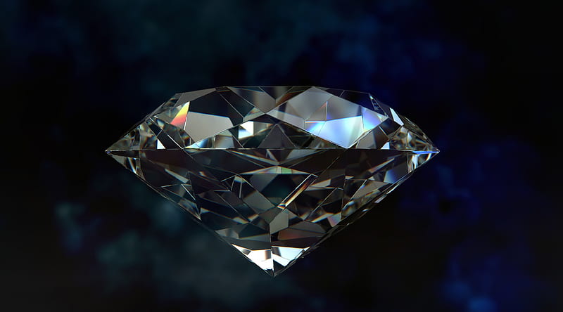 Biggest Diamond in the World Ultra, Artistic, 3D, White, background, Precious, Diamond, jewelry, 3Dmodel, diamondcut, HD wallpaper