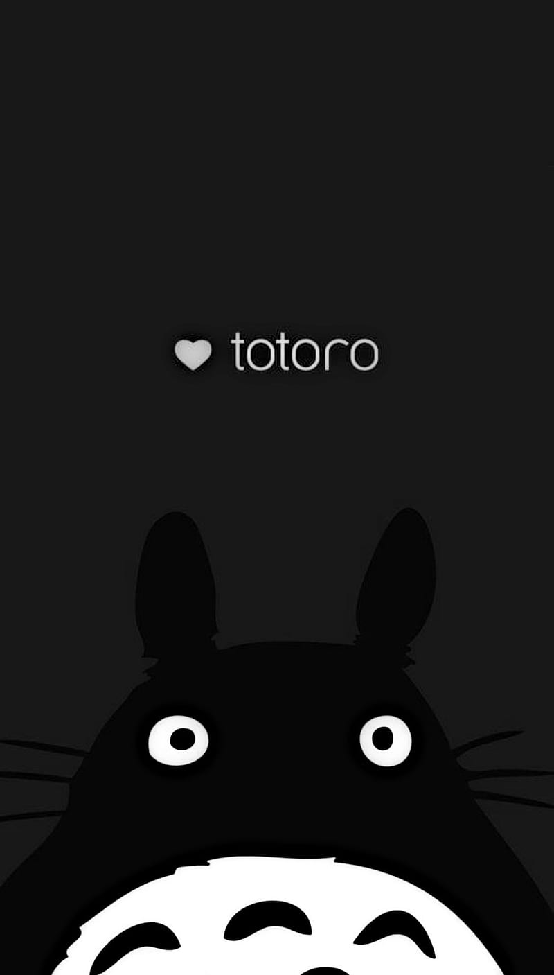 Totoro , anime, hayao miyazaki, love, my neighbor totoro, studio ghibli, HD phone wallpaper