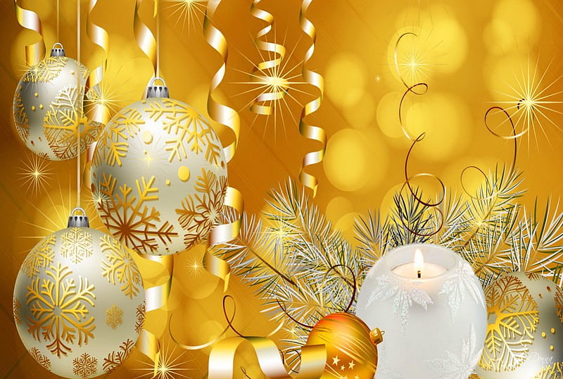 I wish you golden wishes this holiday season, sparkle, Christmas ...
