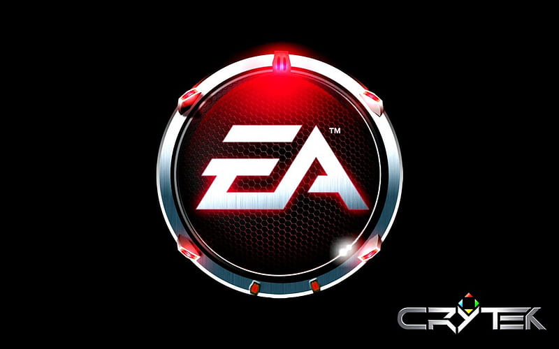 EA Logo Crysis, ea, games, crytek, HD wallpaper