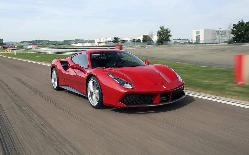 2016 Ferrari 488 GTB, Coupe, Turbo, V8, car, HD wallpaper