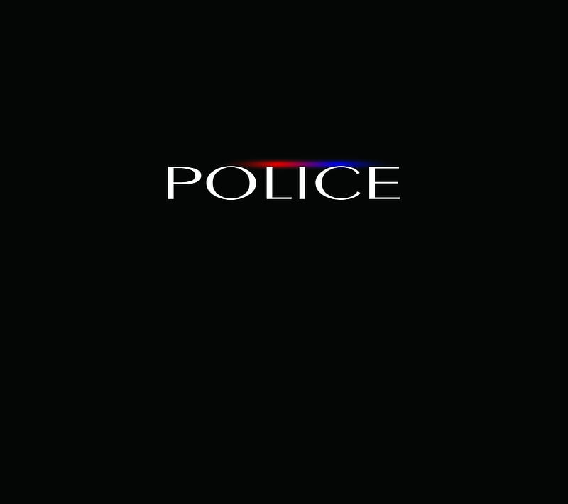 Police, black, blue, cool, cop, cops, guns, logo, portrait, red, white, HD wallpaper