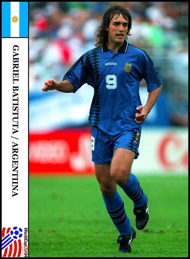 Gabriel Batistuta. Caras do futebol, Lendas do futebol, Futebol mundial, HD phone wallpaper