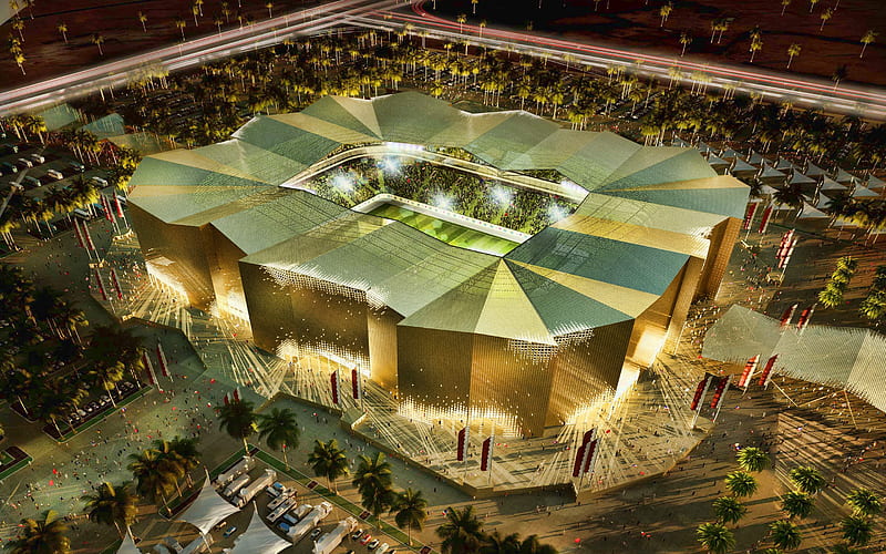Qatar Foundation Stadium, Project, Qatar 2022, football stadium, World  Championship 2022, HD wallpaper | Peakpx