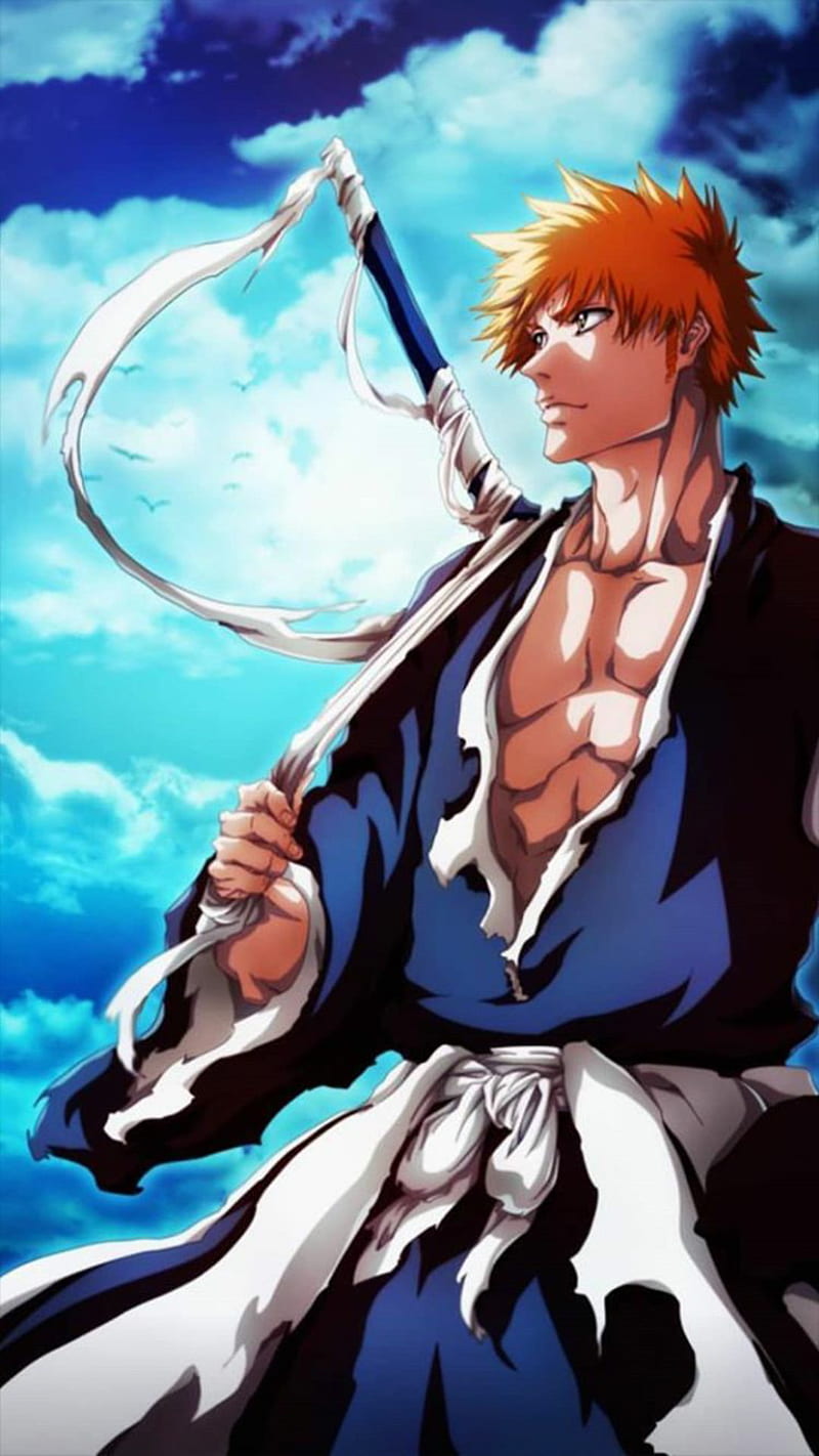 Wallpaper sword, game, Bleach, anime, katana, Ichigo, asian, Kurosaki  Ichigo for mobile and desktop, section сёнэн, resolution 1920x1080 -  download