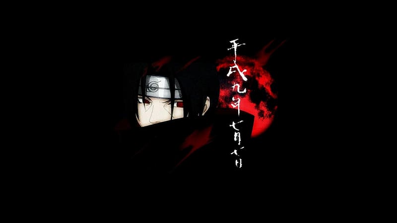 Anime, Naruto, Evil, Ninja, Itachi Uchiha, HD wallpaper