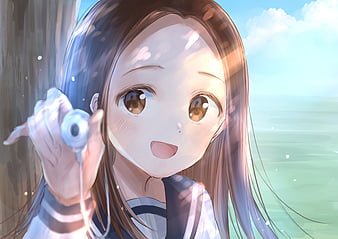 Anime Karakai Jouzu no Takagi-san 4k Ultra HD Wallpaper