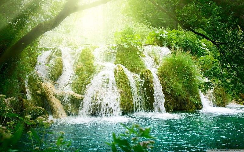 beautiful waterfall-World most famous waterfall landscape, HD wallpaper