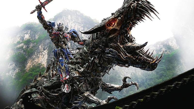 Optimus Prime On Dinobot Resolution , Movies , , and Background, Optimus Bumblebee Movie, HD wallpaper