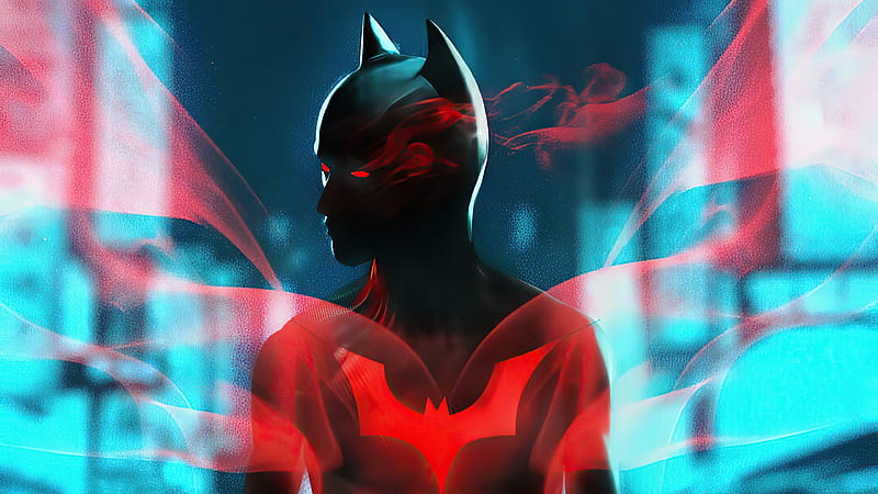 Batman, Batman Beyond, DC Comics, Terry McGinnis, HD wallpaper